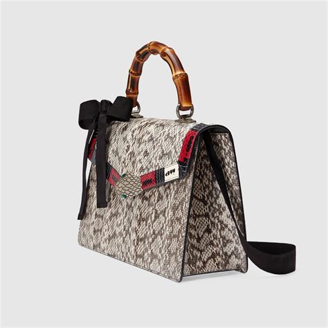 gucci lilith snakeskin bag